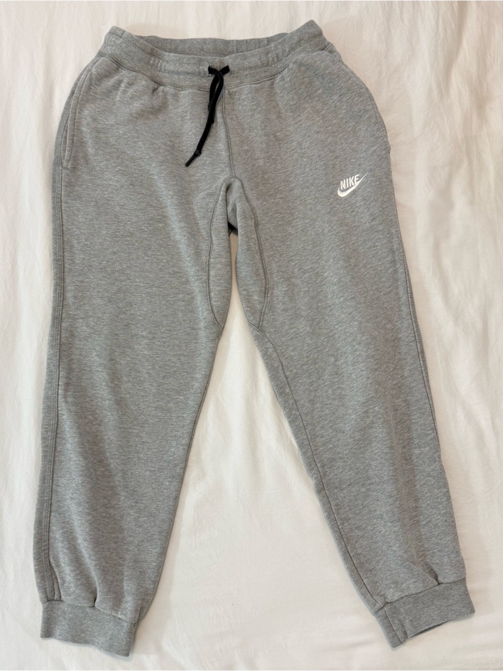Nike Club Fleece Jogger Sweatpants Gray Size Small